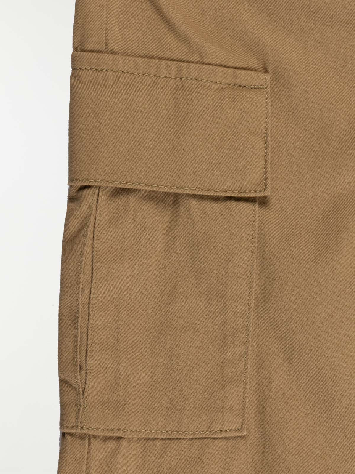 Pantalon cargo garçon kraft (XXS-M)