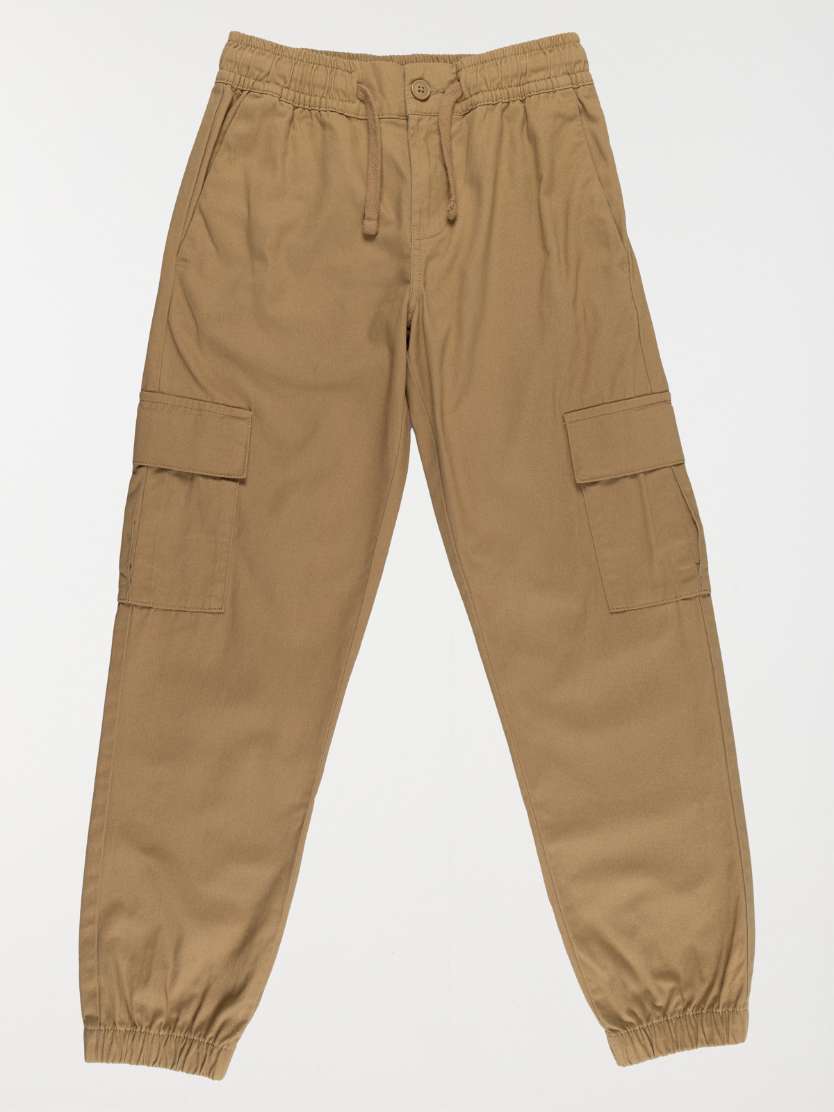 Pantalon cargo garçon kraft (XXS-M)