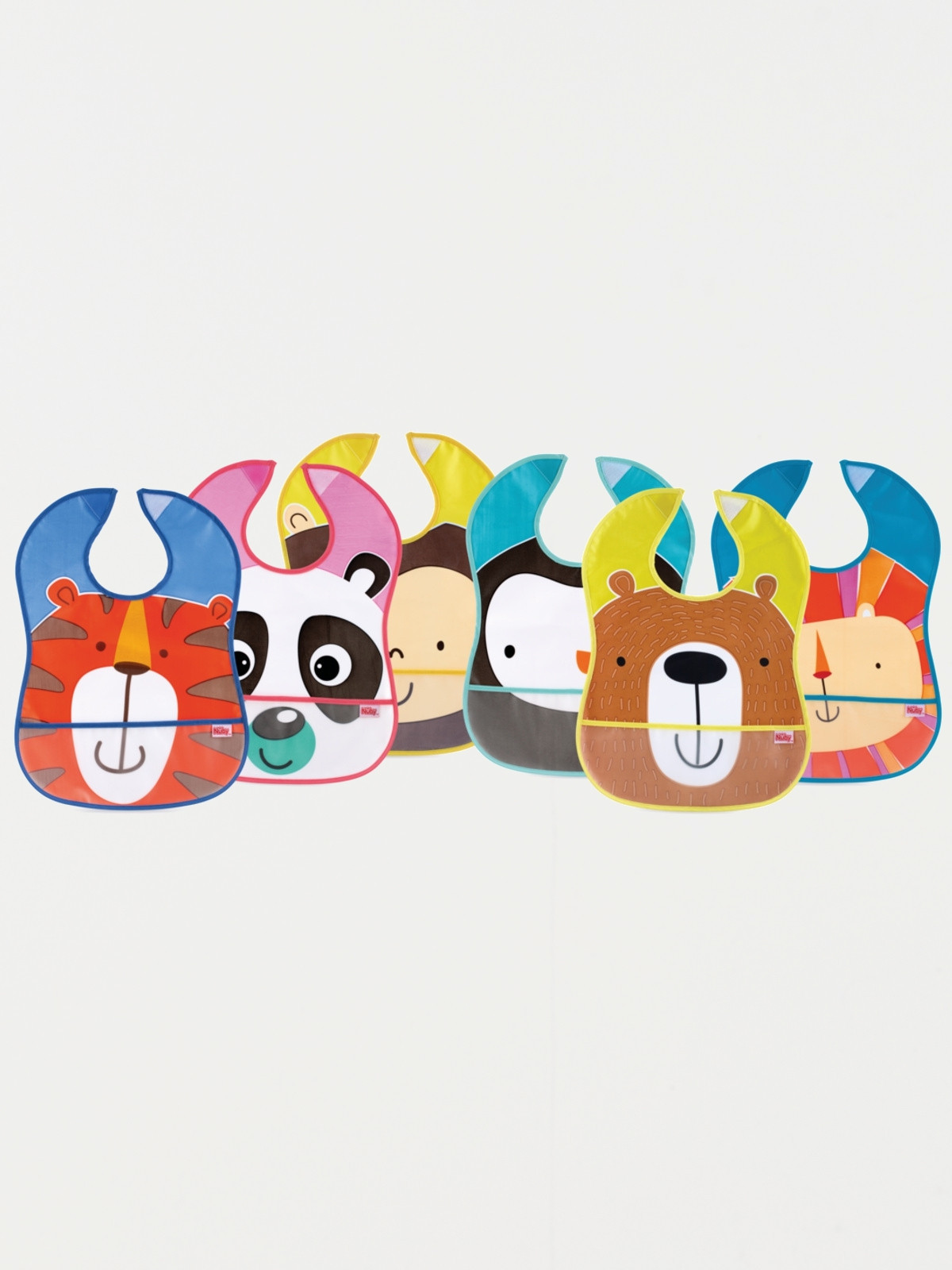 Bavoir imperméable avec poche Bavoir imperméable avec poche