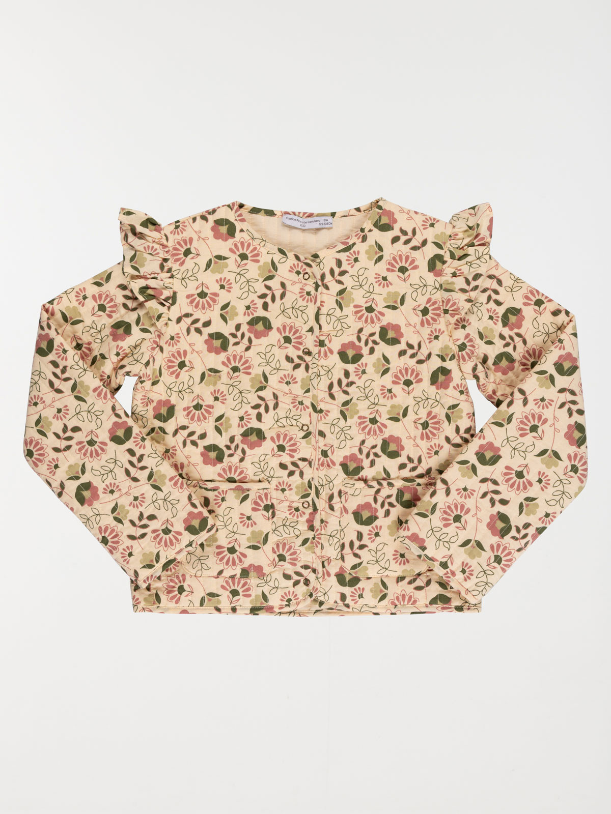 Veste fleurie fille (3-12A)