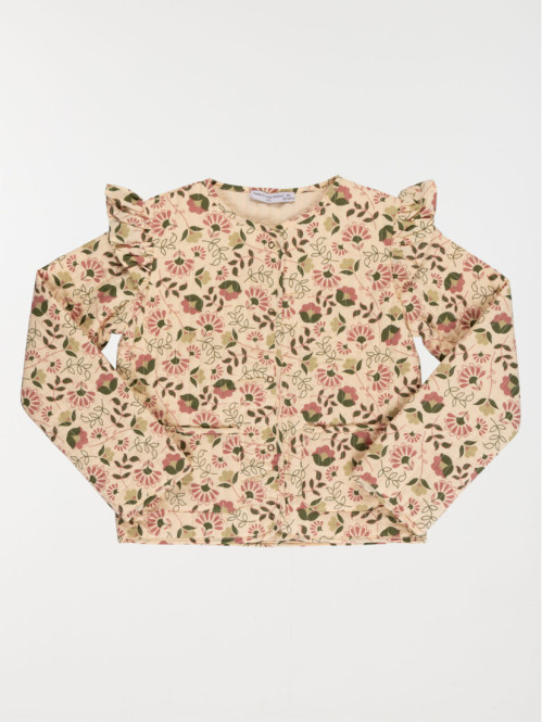 Veste fleurie fille (3-12A)