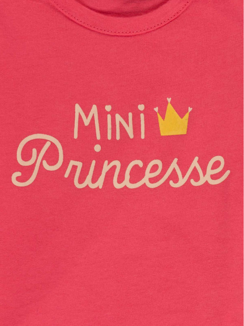 Tee-shirt rose magenta...