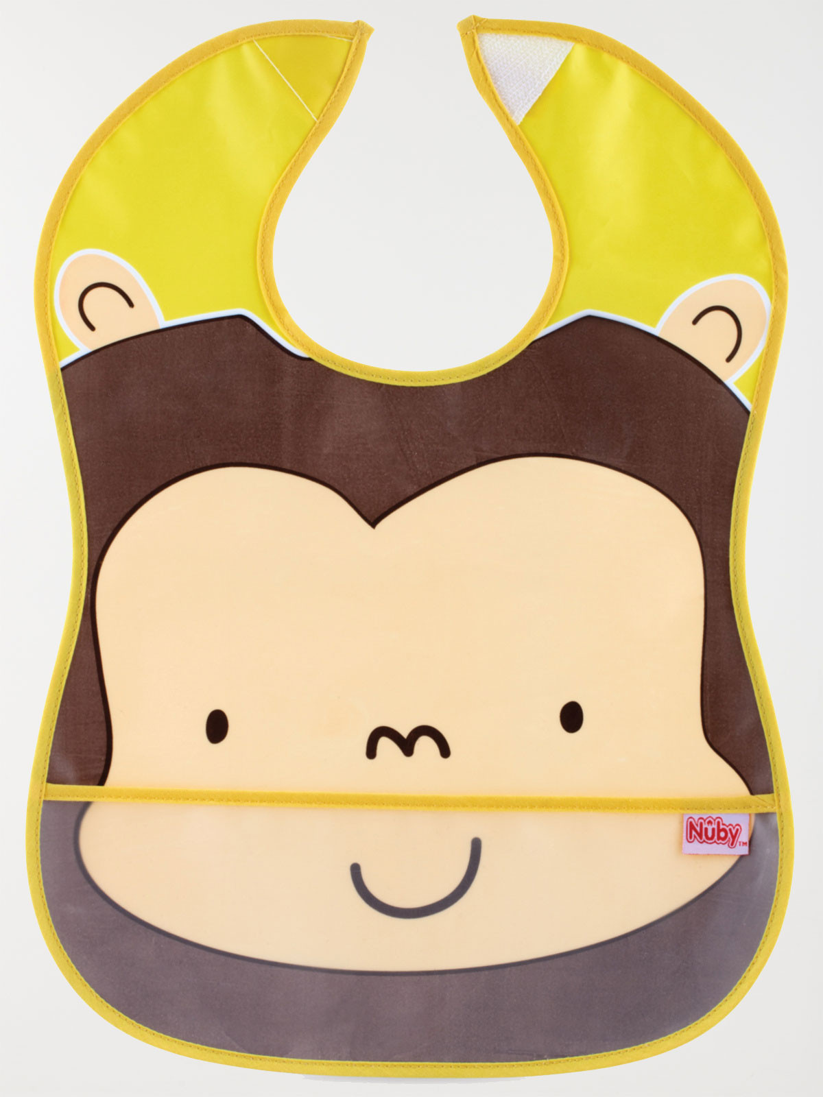 Bavoir imperméable avec poche 