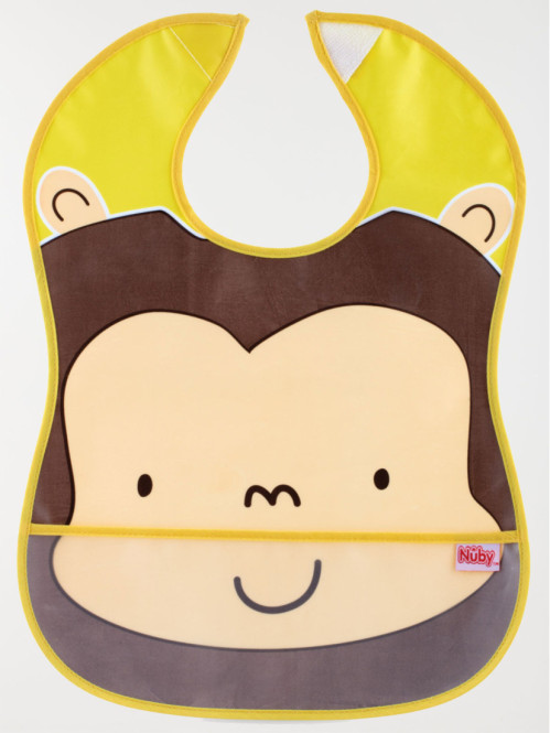 Bavoir imperméable avec poche 