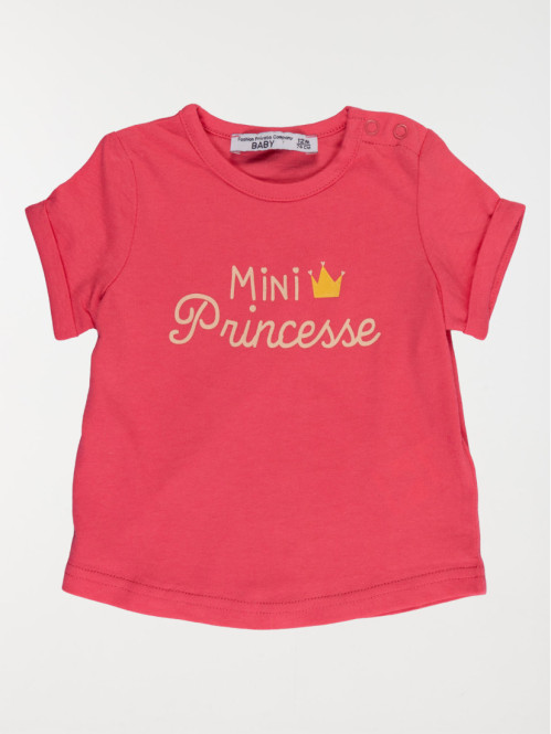 Tee-shirt rose magenta...
