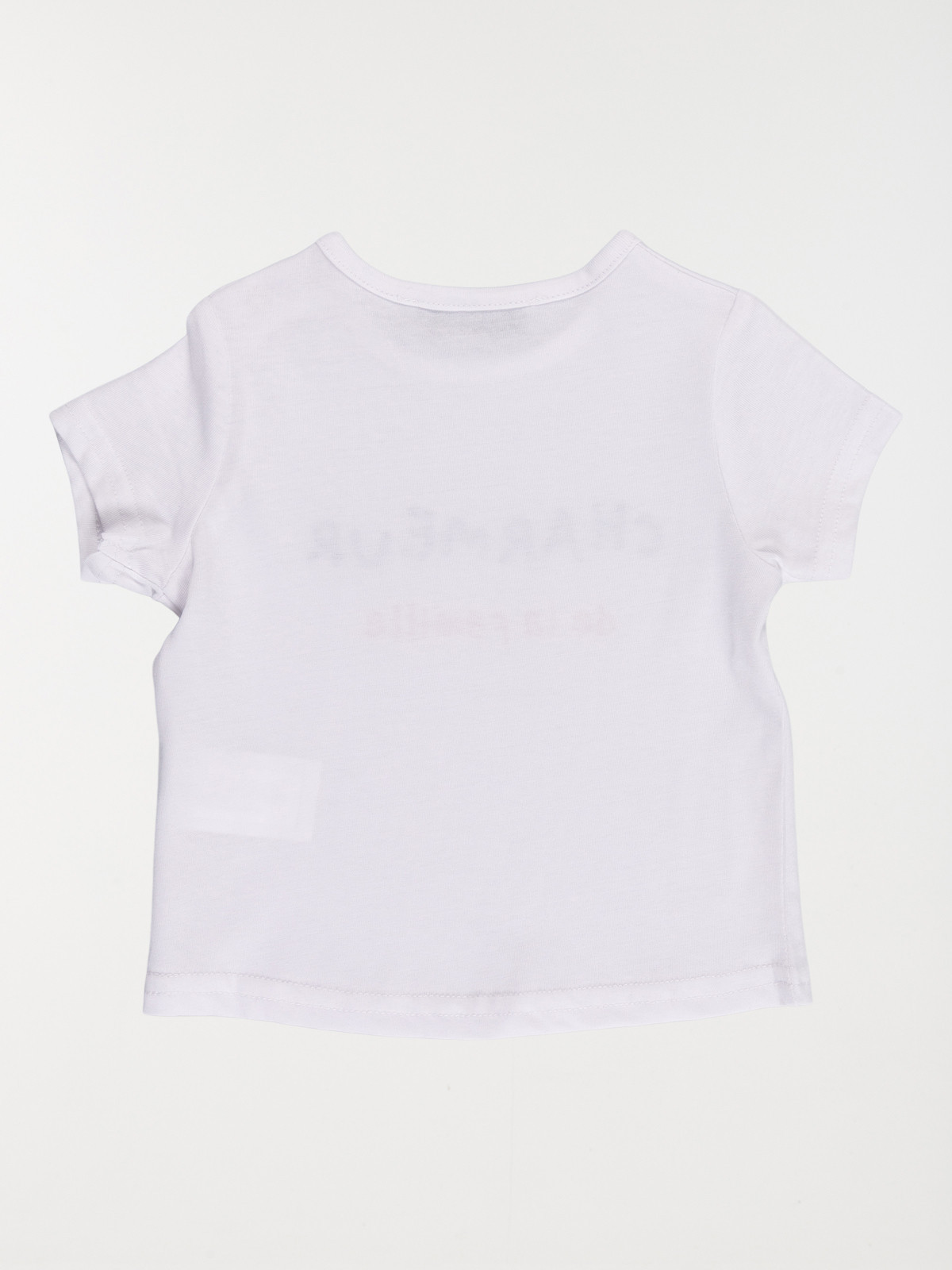 T-shirt blanc charmeur garçon (3-36M) T-shirt blanc charmeur garçon (3-36M)