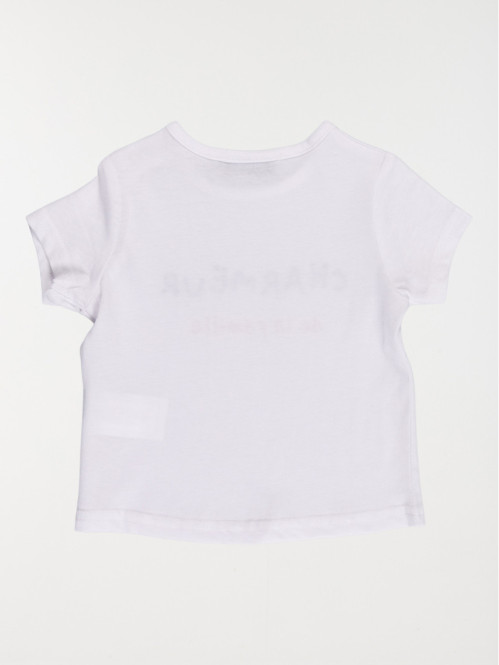 T-shirt blanc charmeur...