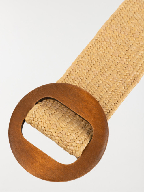 Ceinture femme coloris camel