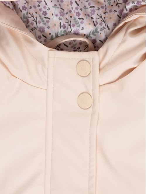 Manteau ciré à capuche...