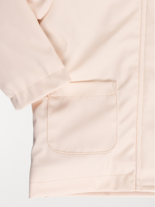 Manteau ciré à capuche...