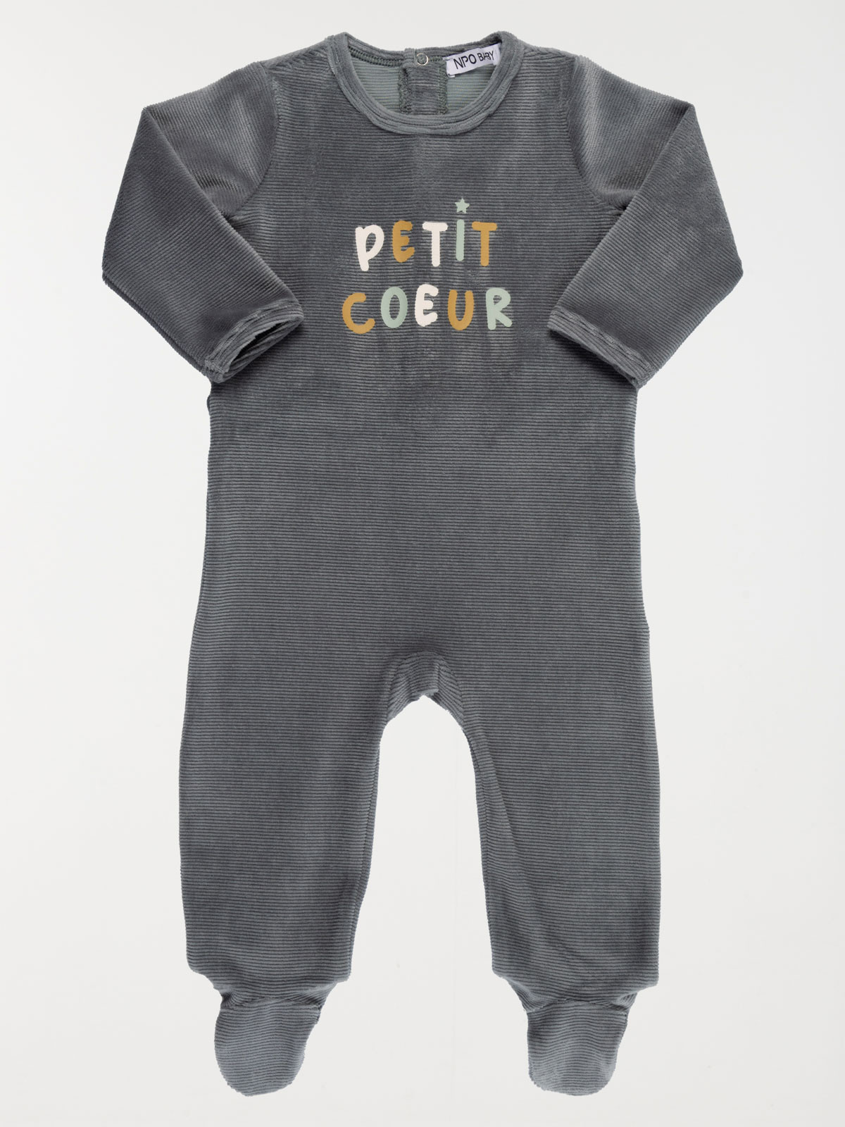 Dors-bien petit coeur garçon (3-24M)