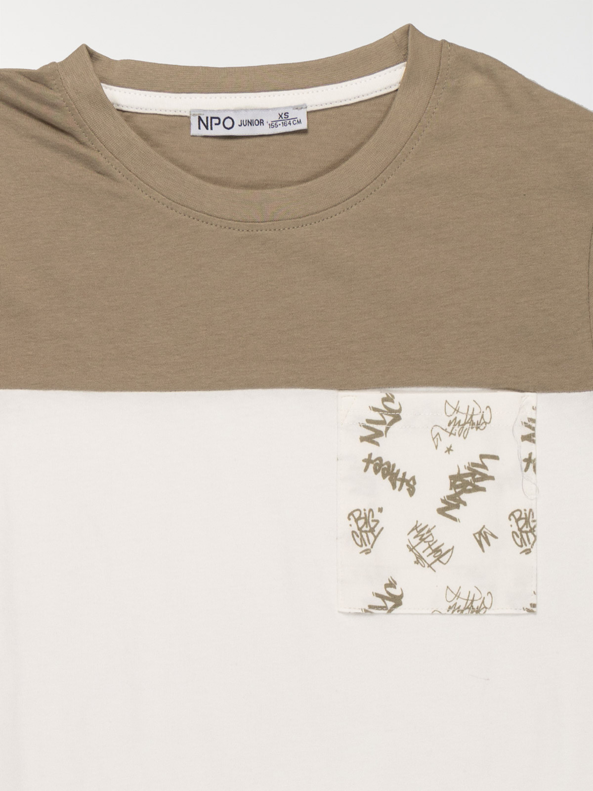 Pyjacourt bicolore poche garçon (3-12A) Pyjacourt bicolore poche garçon (3-12A)