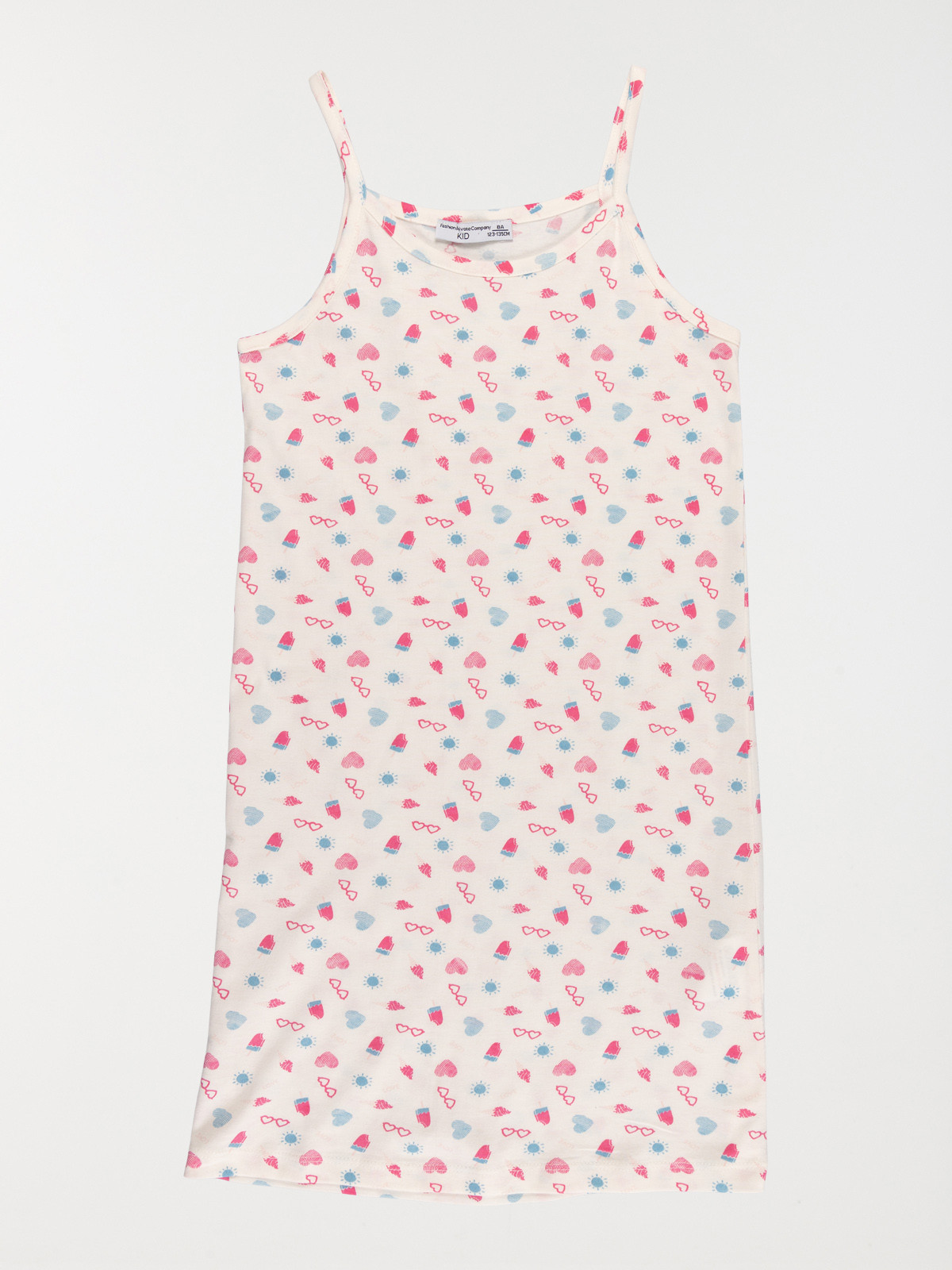 Nuisette écru motifs fille (3-12A)
