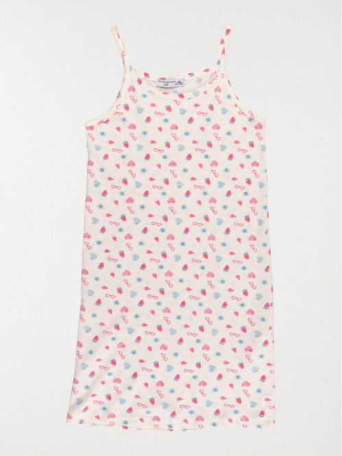Nuisette écru motifs fille...