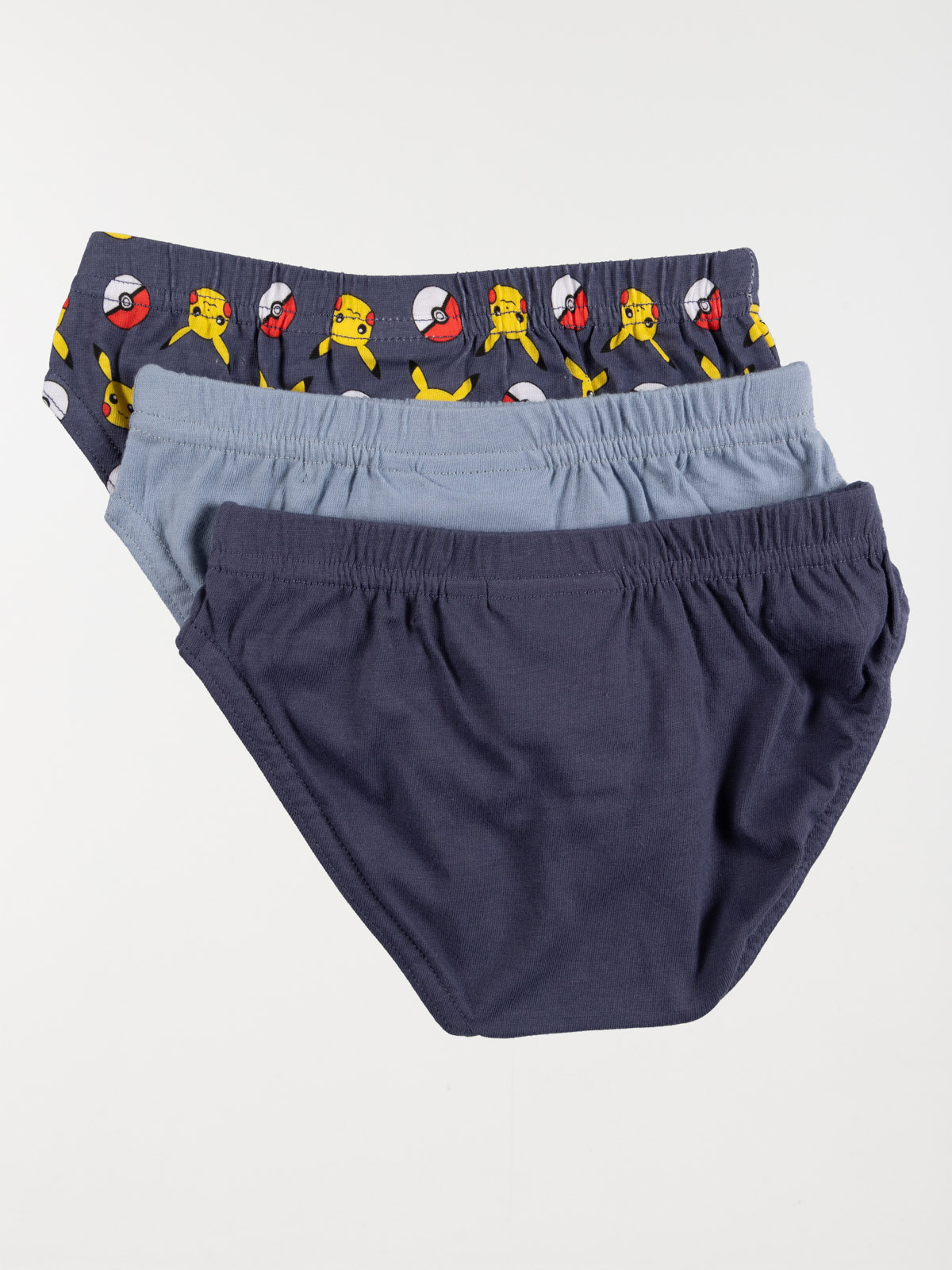 Lot de 3 slips Pokémon garçon