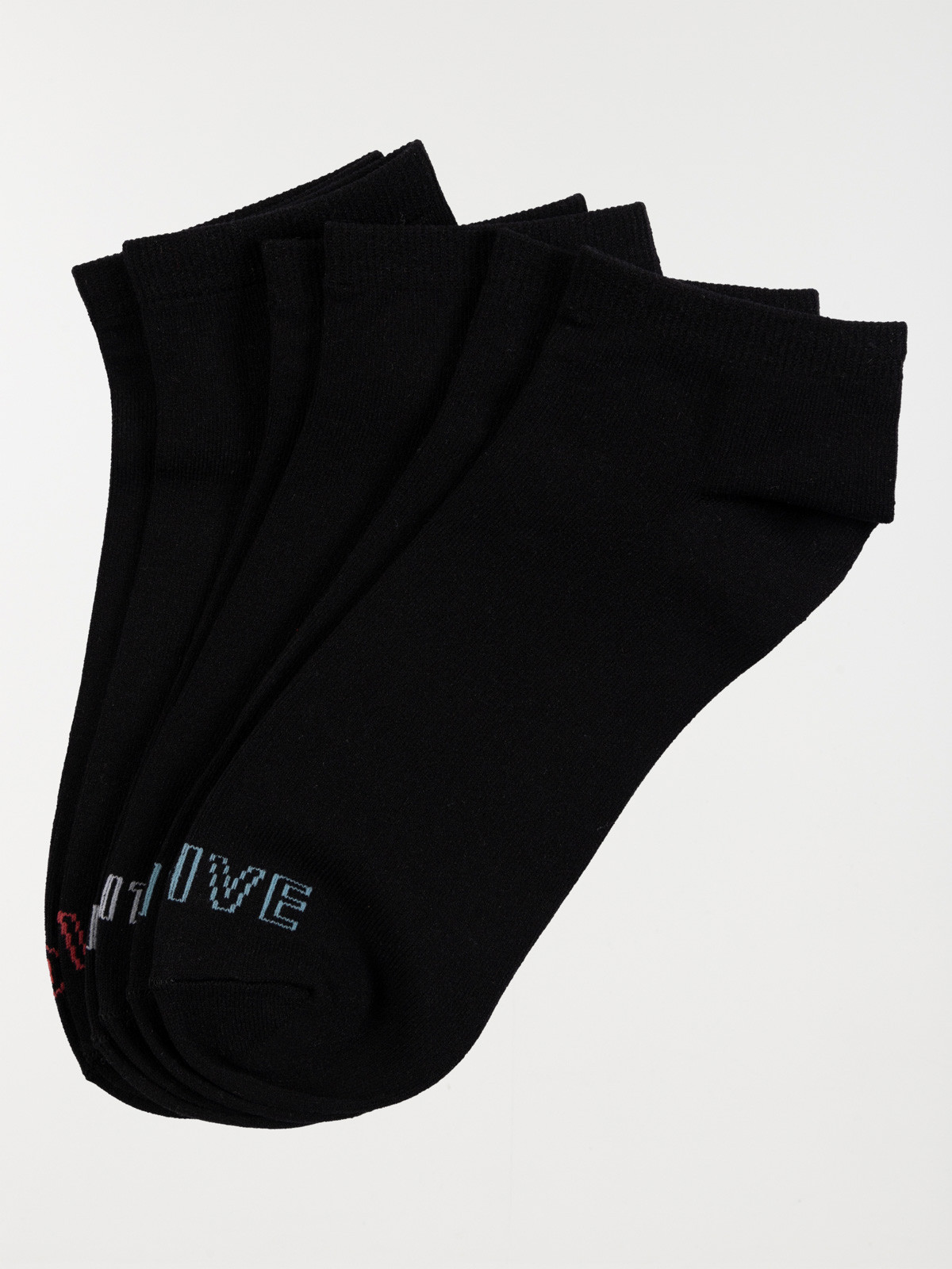 Lot de 3 paires chaussettes sport femme