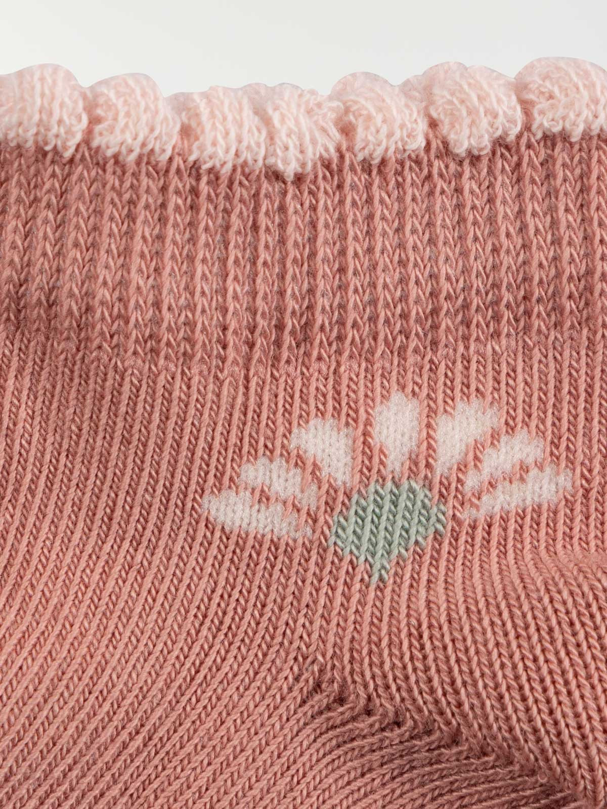 Lot de 2 paires chaussettes roses bébé Lot de 2 paires chaussettes roses bébé