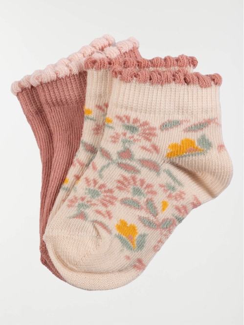 Lot de 2 paires chaussettes...