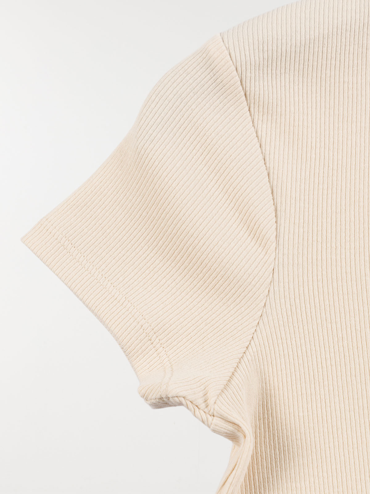 Tee-shirt côtelé shell fille (XXS-M) Tee-shirt côtelé shell fille (XXS-M)