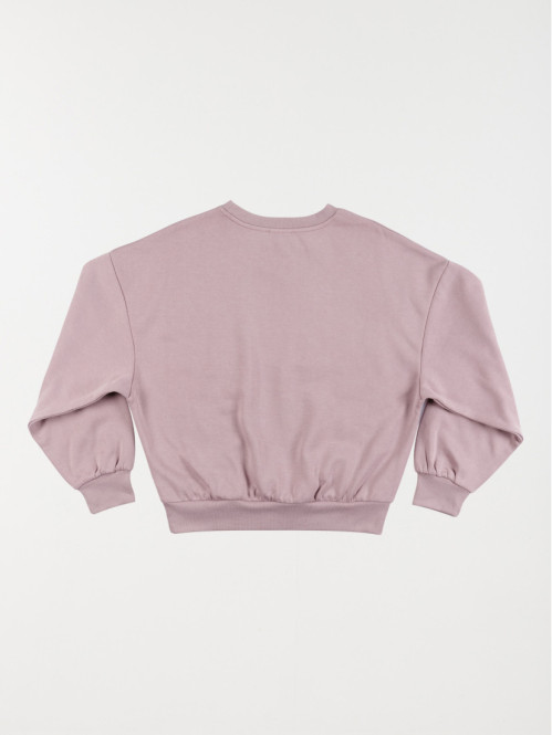 Sweat basique fille lilas...