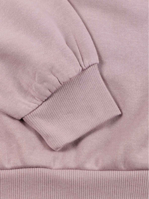 Sweat basique fille lilas...