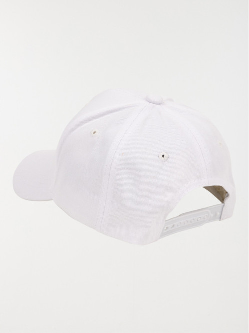 Casquette blanche unie enfant Casquette blanche unie enfant