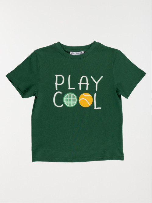 Tee-shirt play cool garçon...