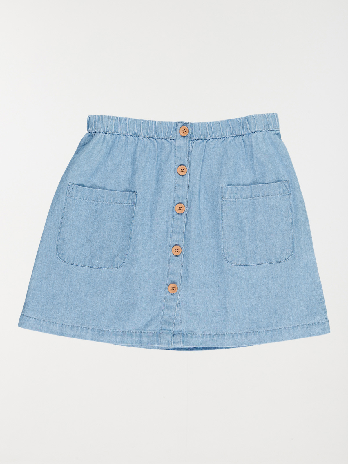 Jupe boutonnée denim stone fille (3-12A)
