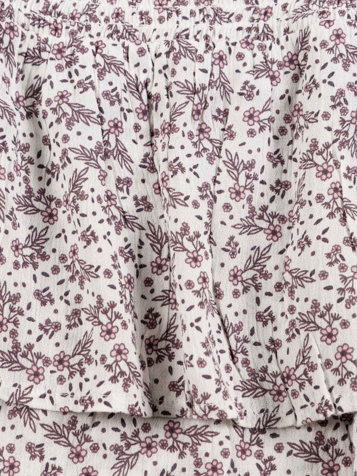 Jupe à volants fleuri fille (3-12A)