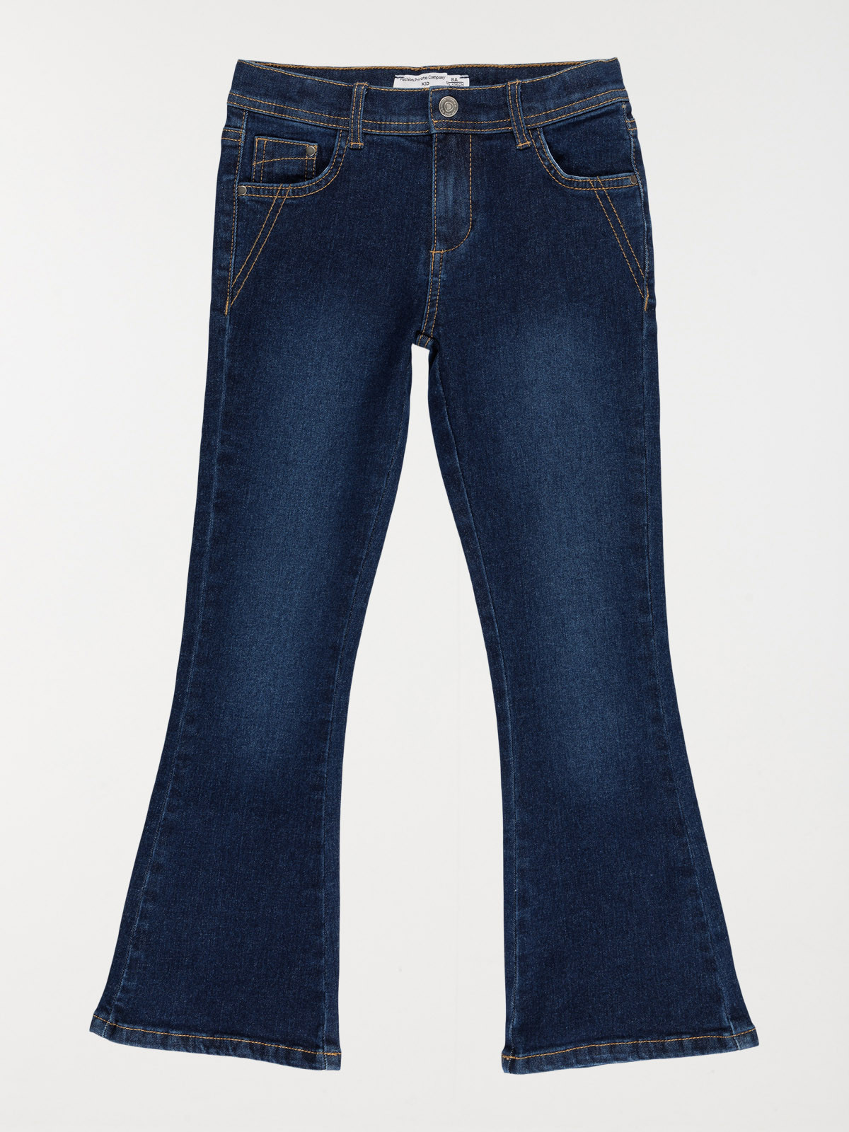 Jean flare brut fille (3-12A)