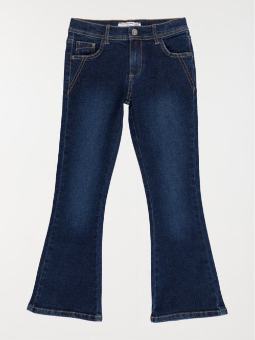 Jean flare brut fille (3-12A)