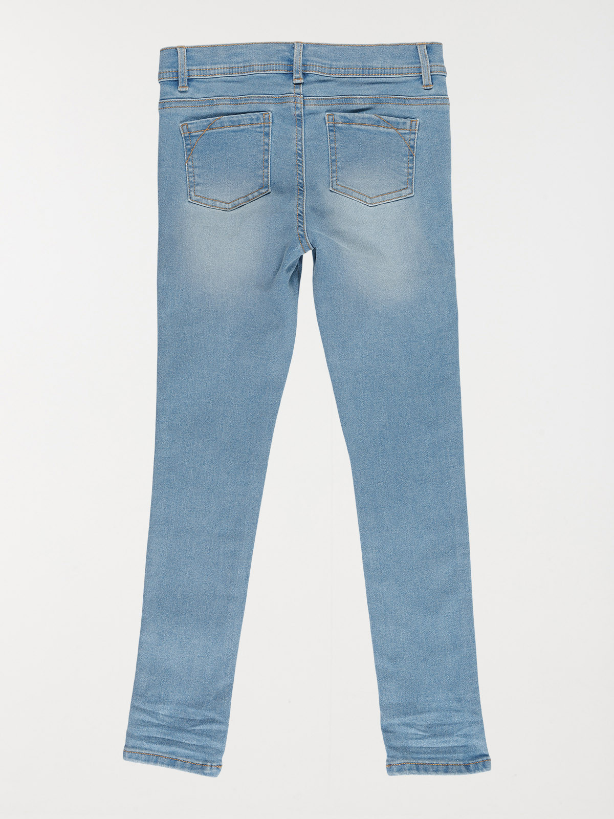 Jean bleached slim fille (3-12A) Jean bleached slim fille (3-12A)