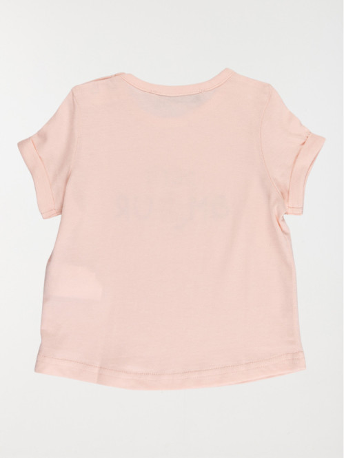 Tee-shirt petit amour fille (3-36M) Tee-shirt petit amour fille (3-36M)