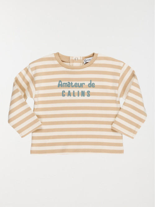T-shirt amateur de câlins...
