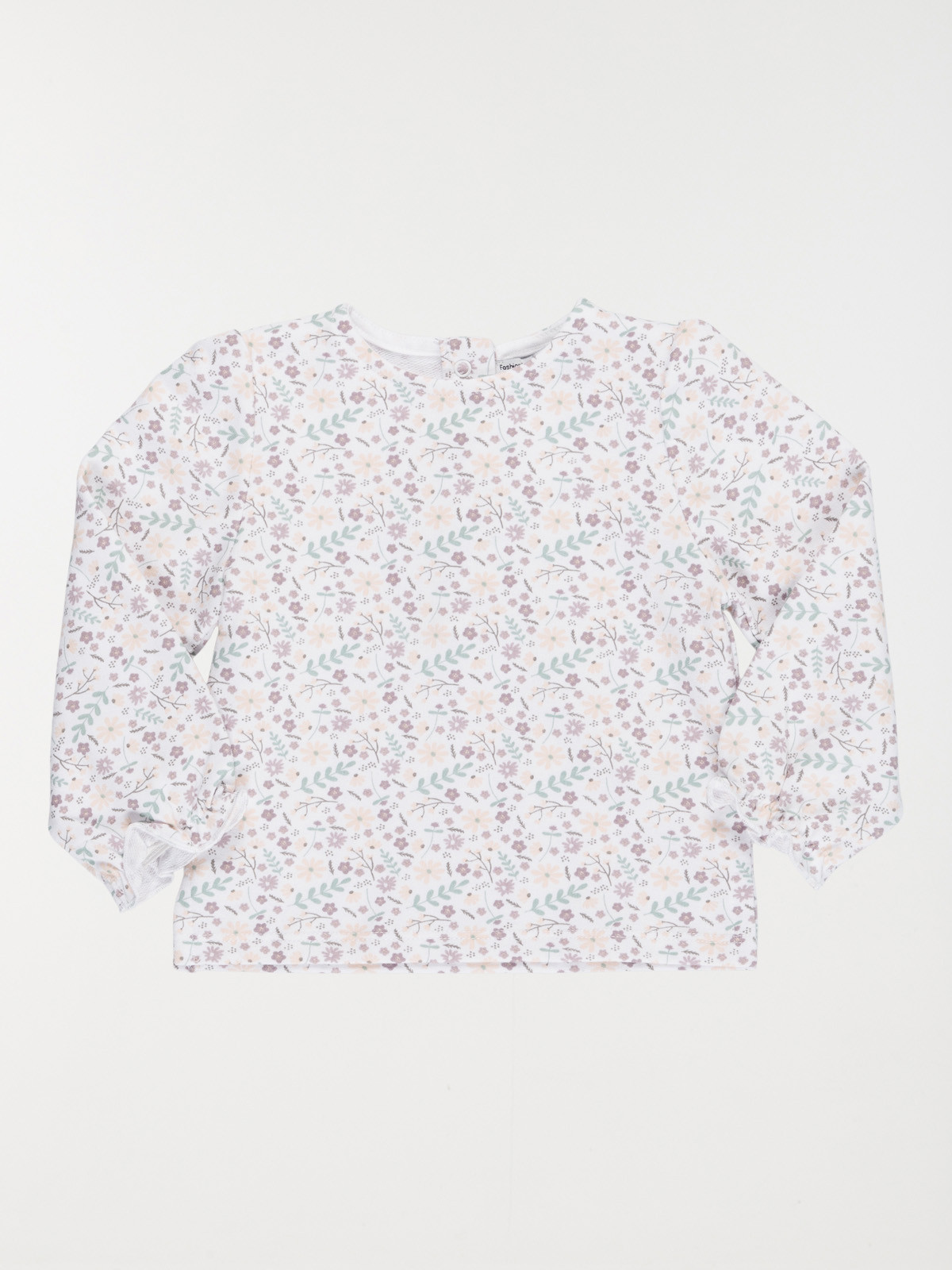 Sweat imprimé fleuri fille (3-36m)