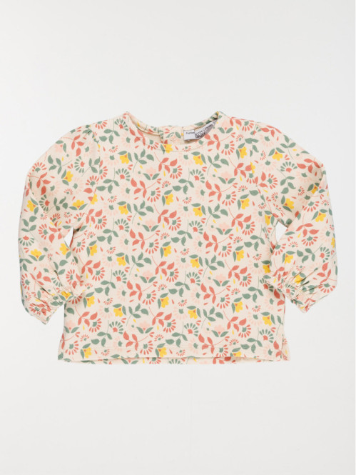 Sweat motif fleuri fille...
