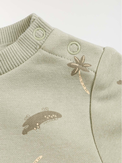 Sweat crocodile garçon (3-36M)