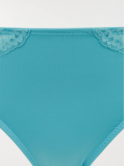 Culotte bi-matière aqua...
