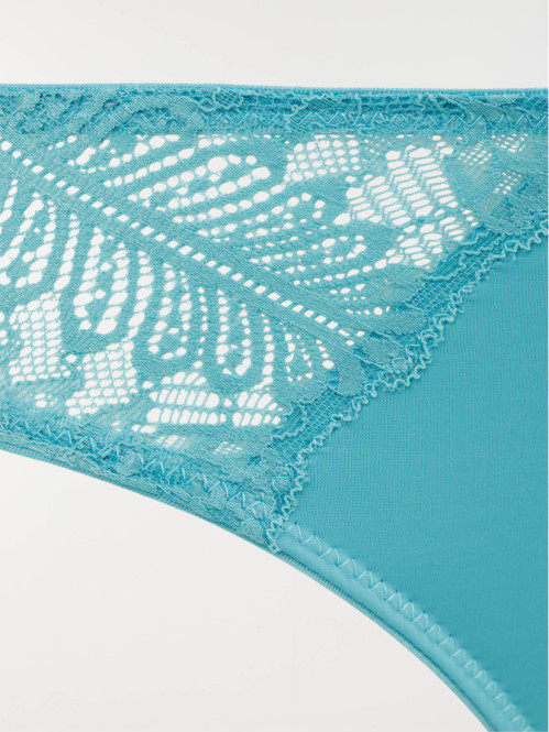 Culotte bi-matière aqua...