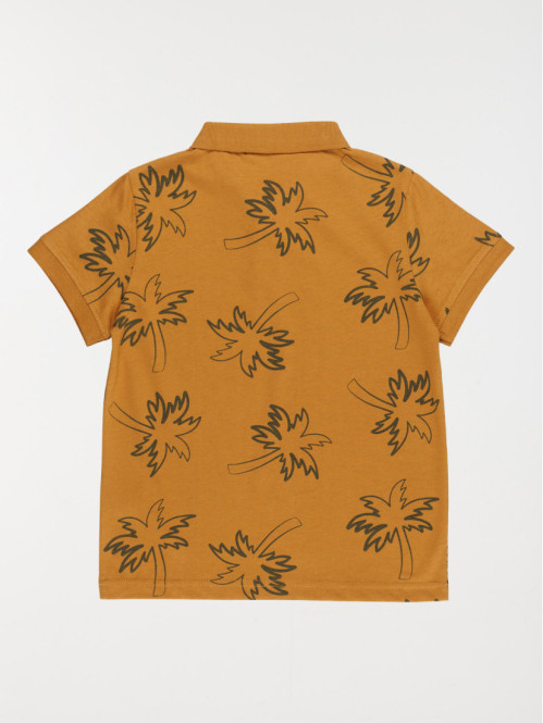 Polo caramel palmier garçon...