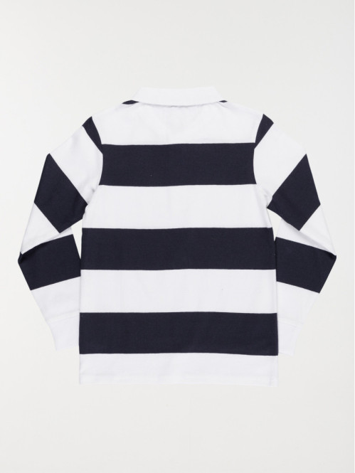 Polo rayé tennis garçon...