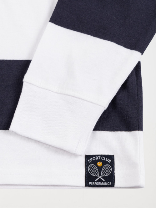 Polo rayé tennis garçon...