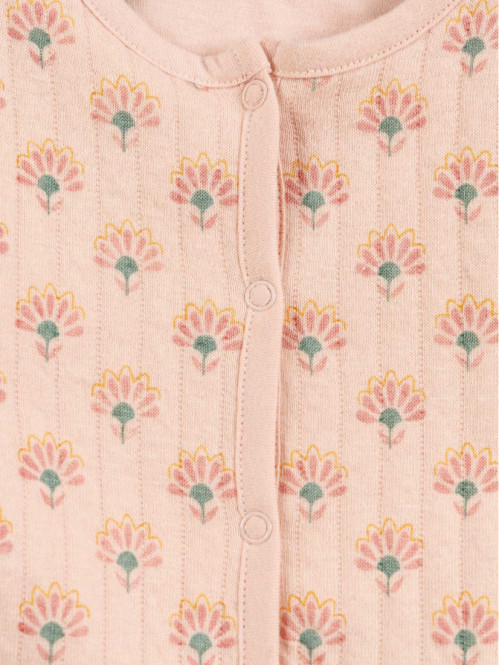 Gilet imprimé fleuri fille...