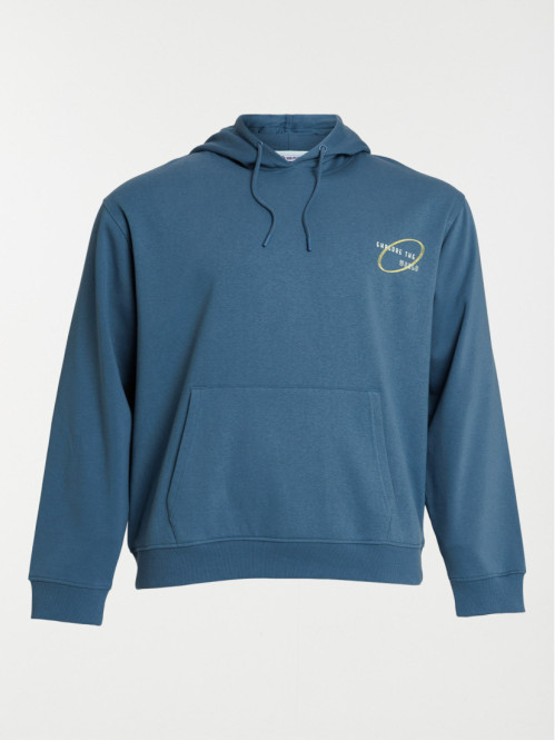 Sweat capuche grande taille homme