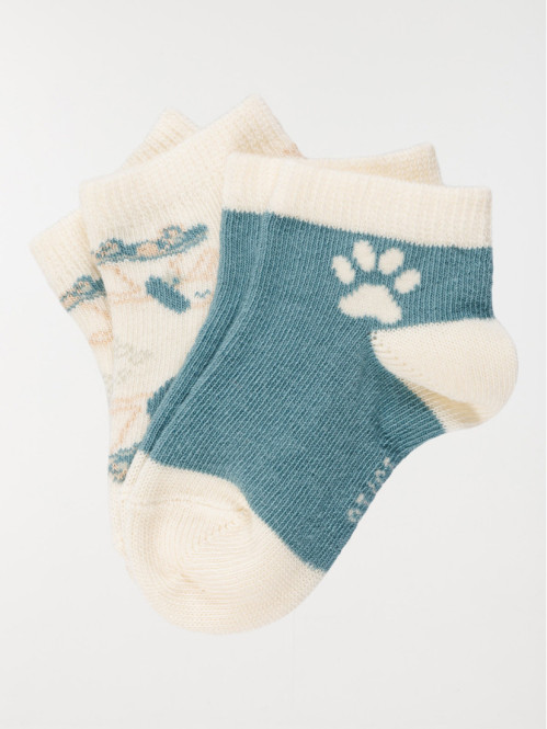 Lot de 2 paires chaussettes...