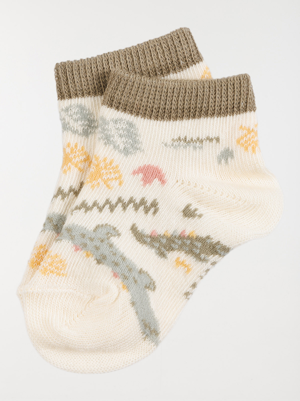 Lot 2 paires chaussettes crocodiles bébé
