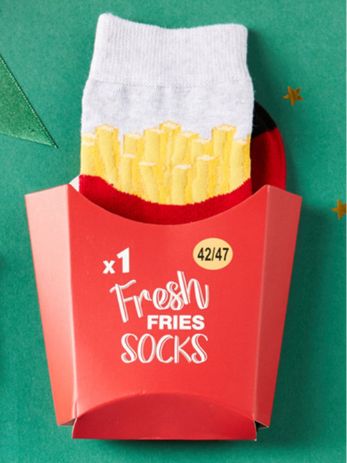 Coffret mixte chaussettes frites