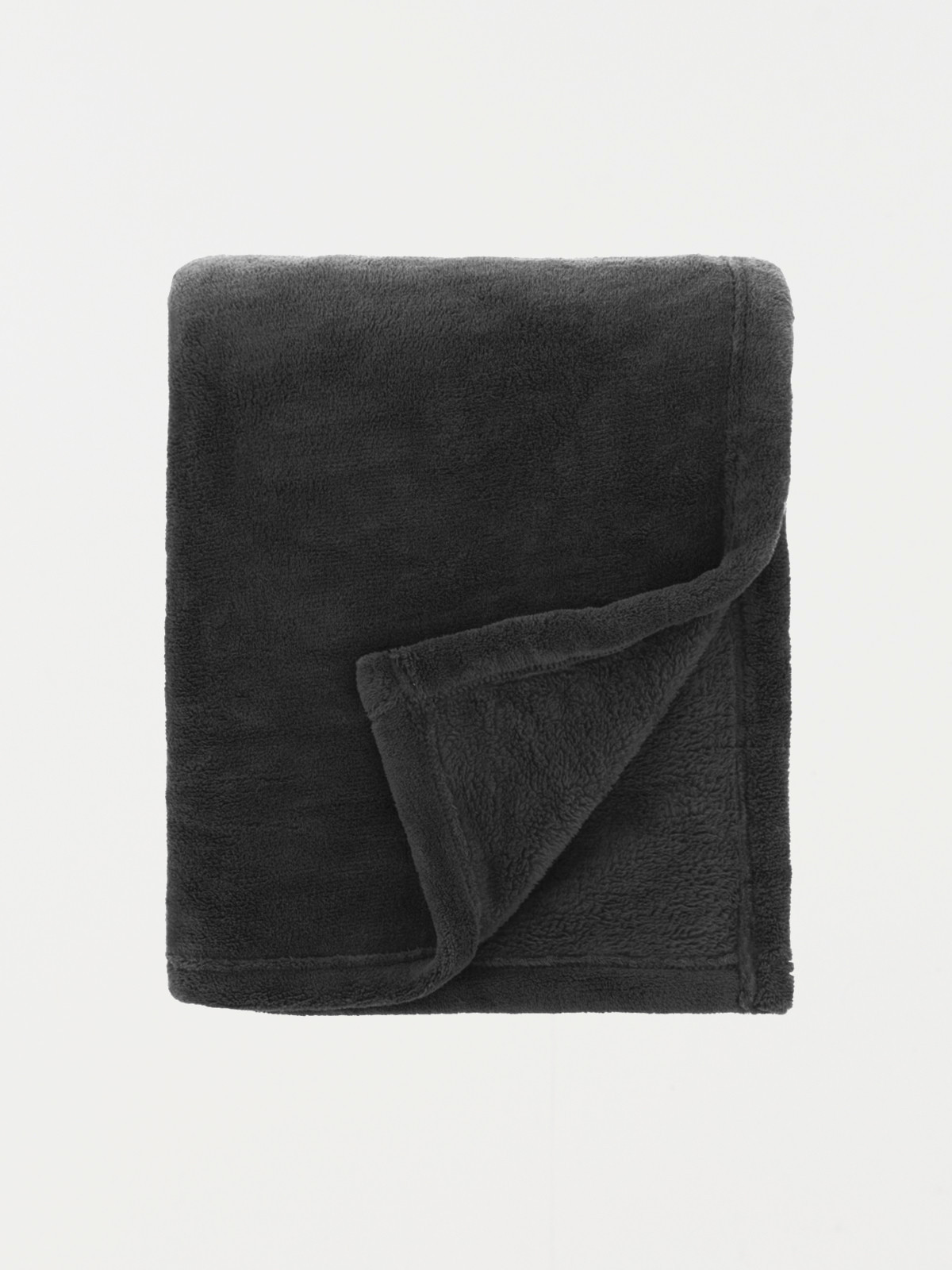 Plaid gris anthracite 130 x 170 cm