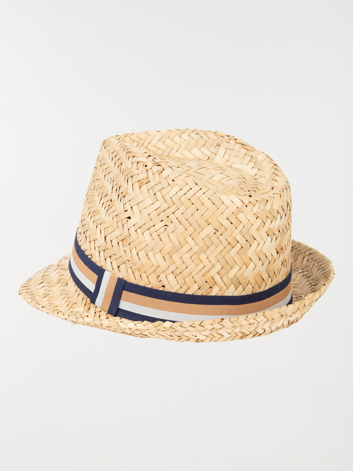 Chapeau ruban paille homme