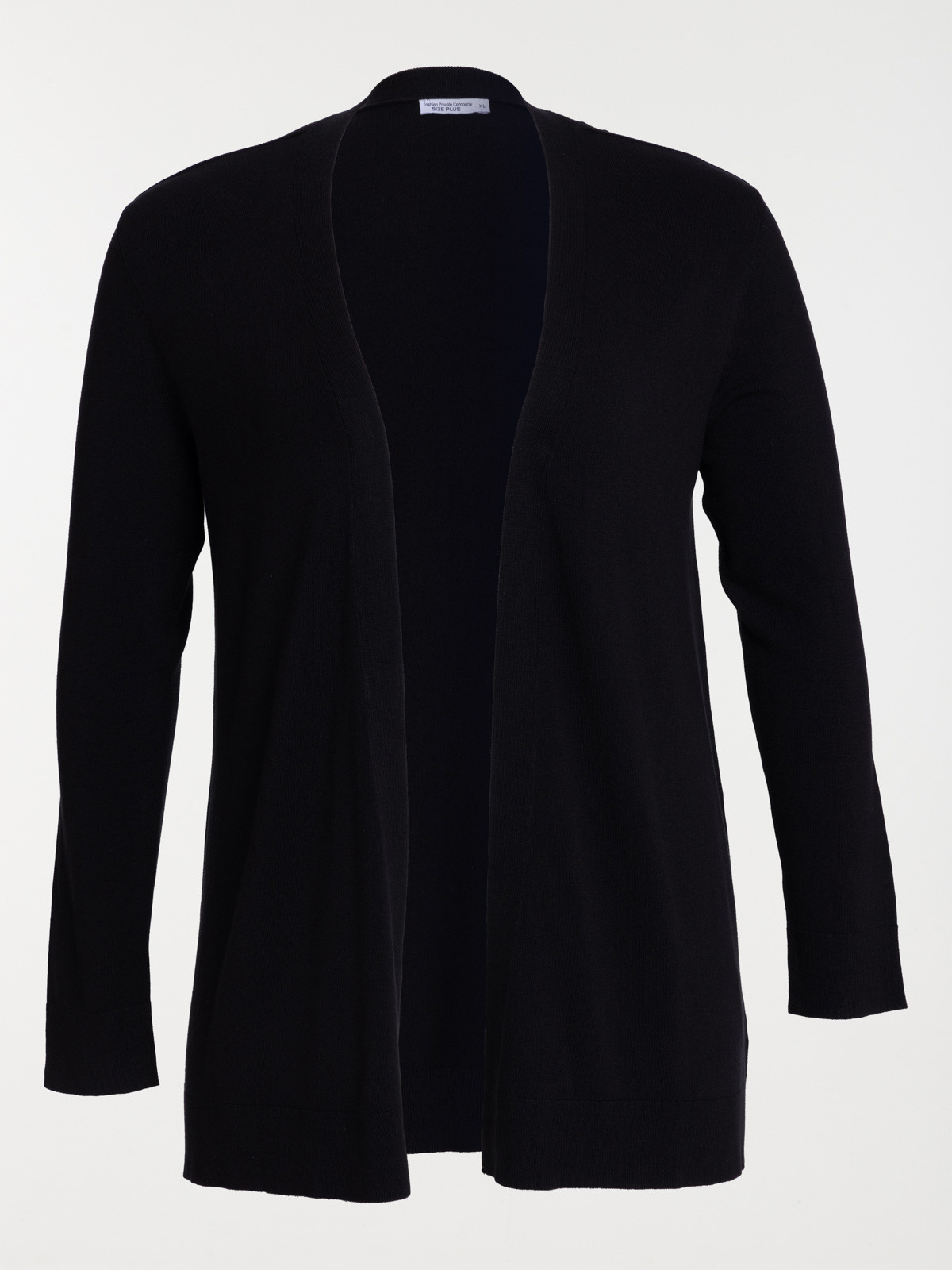 Gilet noir grande taille femme